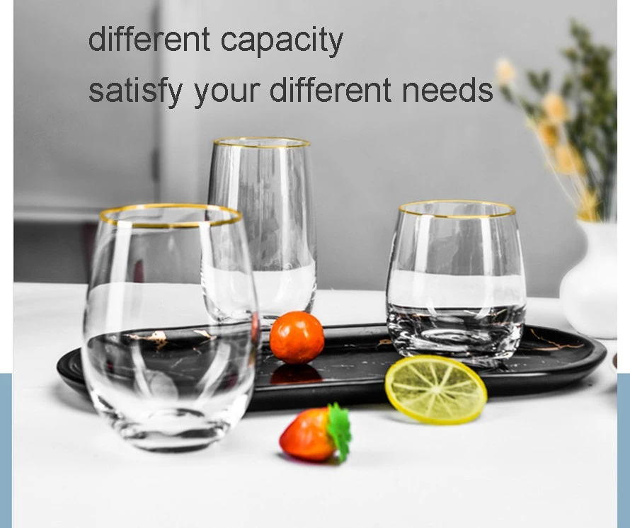 gold rimmed glassware set-----2 gold rimmed glassware set-----2