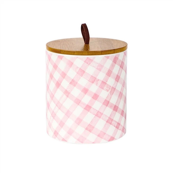 2 ceramic tea canister