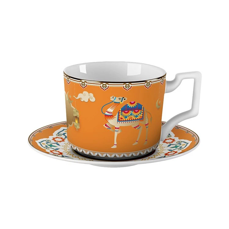 European Porcelain Tea Cup Saucer