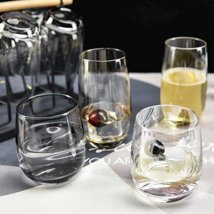 gold rimmed glassware set-3