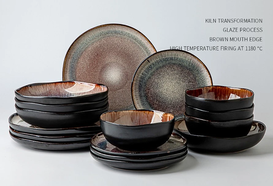 16 piece stoneware dinnerware set-----1 16 piece stoneware dinnerware set-----1