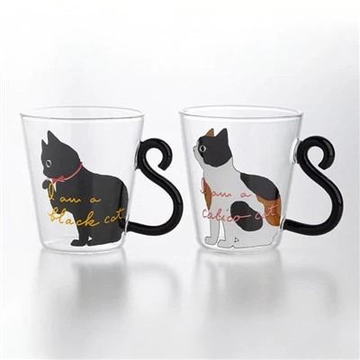 Jwèt Cat Glass Cup